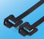 Stainless Steel Epoxy Coated Cable Ties-Releasable Type
